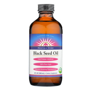 Heritage Store - Oil Black Seed - 1 Each - 8 Fz Heritage Store - Oil Black Seed - 1 Each - 8 Fz