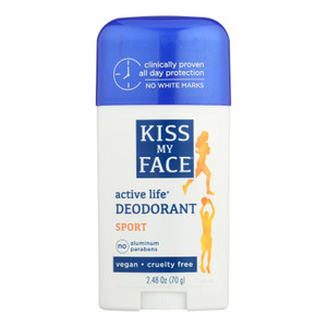 Kiss My Face Deodorant Active Life Sport Aluminum Free - 2.48 Oz Kiss My Face Deodorant Active Life Sport Aluminum Free - 2.48 Oz