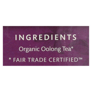 Choice Organic Teas Oolong Tea - 16 Tea Bags - Case Of 6 Choice Organic Teas Oolong Tea - 16 Tea Bags - Case Of 6