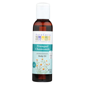 Aura Cacia - Aromatherapy Body Oil Tranquility - 4 Fl Oz Aura Cacia - Aromatherapy Body Oil Tranquility - 4 Fl Oz
