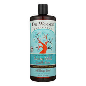 Dr. Woods Shea Vision Pure Castile Soap Baby Mild With Organic Shea Butter - 32 Fl Oz Dr. Woods Shea Vision Pure Castile Soap Baby Mild With Organic Shea Butter - 32 Fl Oz