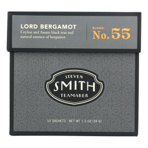 Smith Teamaker Black Tea - Lord Bergamot - Case Of 6 - 15 Bags Smith Teamaker Black Tea - Lord Bergamot - Case Of 6 - 15 Bags