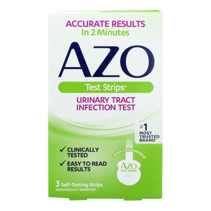 Azo Test Strips - 3 Test Strips Azo Test Strips - 3 Test Strips