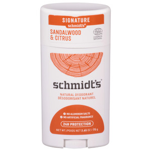 Schmidts - Deodorant Citrus Sandalwd Stk - 1 Each-2.65 Oz Schmidts - Deodorant Citrus Sandalwd Stk - 1 Each-2.65 Oz