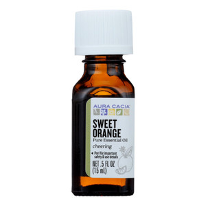 Aura Cacia - Essential Oil Sweet Orange - 0.5 Fl Oz Aura Cacia - Essential Oil Sweet Orange - 0.5 Fl Oz