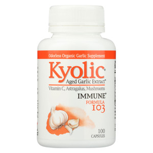 Kyolic - Aged Garlic Extract Immune Formula 103 - 100 Capsules Kyolic - Aged Garlic Extract Immune Formula 103 - 100 Capsules