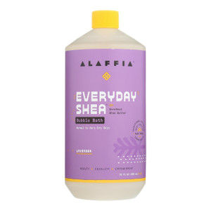 Alaffia - Everyday Bubble Bath - Lavender - 32 Fl Oz. Alaffia - Everyday Bubble Bath - Lavender - 32 Fl Oz.