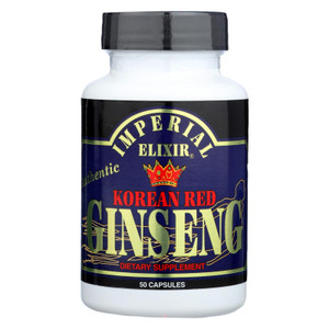 Imperial Elixir Ginseng Korean Red - 50 Caps Imperial Elixir Ginseng Korean Red - 50 Caps