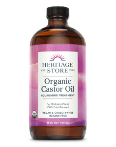 Heritage Store Castor Oil - Black - 8 Fl Oz Heritage Store Castor Oil - Black - 8 Fl Oz