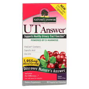 Nature's Answer Ut Answer Dietary Supplement  - 1 Each - 90 Vcap Nature's Answer Ut Answer Dietary Supplement  - 1 Each - 90 Vcap