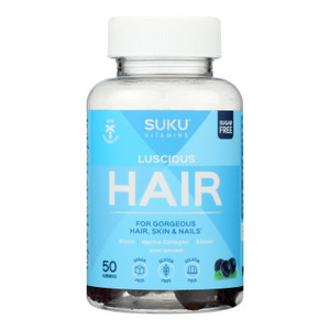 Suku Vitamins - Gummy Luscious Hair - 1 Each -50 Count Suku Vitamins - Gummy Luscious Hair - 1 Each -50 Count