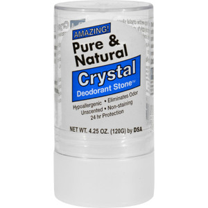Thai Deodorant Stone Pure And Natural Crystal Deodorant Stone - 4.25 Oz Thai Deodorant Stone Pure And Natural Crystal Deodorant Stone - 4.25 Oz
