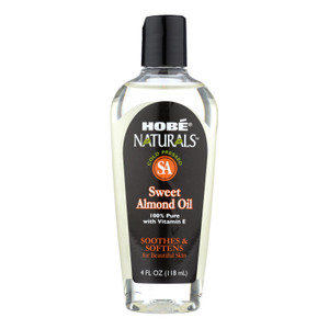 Hobe Labs Hobe Naturals Sweet Almond Oil - 4 Fl Oz Hobe Labs Hobe Naturals Sweet Almond Oil - 4 Fl Oz