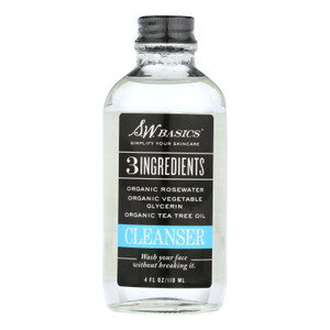 S.w. Basics - 3 Ingredients Cleanser - 4 Fl Oz. S.w. Basics - 3 Ingredients Cleanser - 4 Fl Oz.