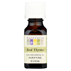 Aura Cacia - Essential Oil - Red Thyme - .5 Oz Aura Cacia - Essential Oil - Red Thyme - .5 Oz