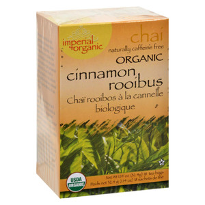 Uncle Lee's Imperial Organic Cinnamon Rooibus Chai Tea - 18 Tea Bags Uncle Lee's Imperial Organic Cinnamon Rooibus Chai Tea - 18 Tea Bags