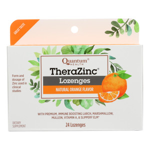 Quantum Therazinc Cold Season Plus Lozenges Orange - 14 Mg - 24 Lozenges Quantum Therazinc Cold Season Plus Lozenges Orange - 14 Mg - 24 Lozenges