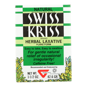 Modern Natural Products Swiss Kriss Herbal Laxative Flake Form - 1.5 Oz Modern Natural Products Swiss Kriss Herbal Laxative Flake Form - 1.5 Oz