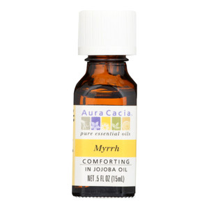 Aura Cacia - Myrrh In Jojoba Oil - 0.5 Fl Oz Aura Cacia - Myrrh In Jojoba Oil - 0.5 Fl Oz