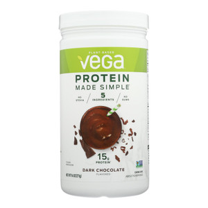 Vega - Protein Drink Mix Dark Chocolate - 1 Each-9.6 Oz Vega - Protein Drink Mix Dark Chocolate - 1 Each-9.6 Oz