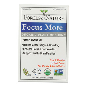 Forces Of Nature - Focus More - 1 Each-10 Ml - J C Herbal Products