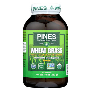 Pines International Wheat Grass Powder - 10 Oz Pines International Wheat Grass Powder - 10 Oz