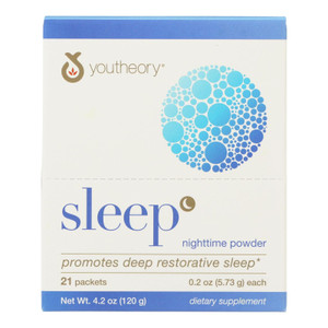 Youtheory Sleep Nighttime Powder - 1 Each - 21 Ct - J C Herbal Products