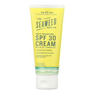 The Seaweed Bath Co - Snscrn Daliy Cream Spf30 - 1 Each-3.4 Fz - J C Herbal Products