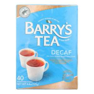 Barry's Tea Decaf - Case Of 6 - 40 Bag - J C Herbal Products