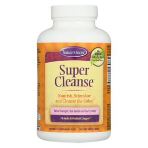 Nature's Secret Super Cleanse - 200 Tablets Nature's Secret Super Cleanse - 200 Tablets