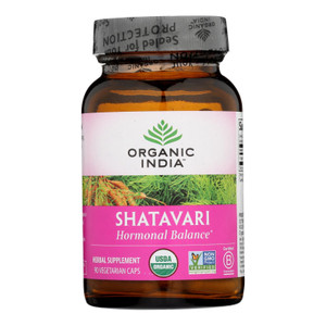Organic India Usa Whole Herb Supplement, Shatavari - 1 Each - 90 Vcap - J C Herbal Products