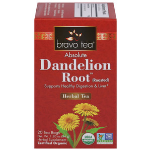 Bravo Teas & herbs - Tea Dandelion Root - 1 Each-20 Bag - J C Herbal Products