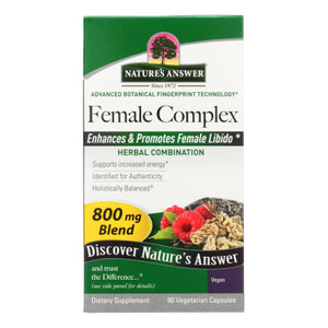 Nature's Answer - Female Complex - 90 Vcaps - J C Herbal Products