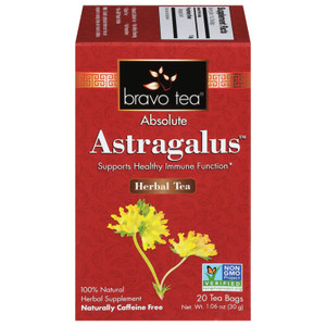 Bravo Teas And Herbs - Tea - Absolute Astragalus - 20 Bag - J C Herbal Products
