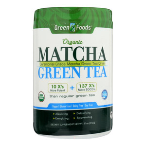 Green Foods Organic Matcha Green Tea - 11 Oz - J C Herbal Products