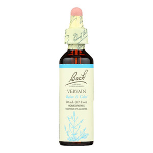 Bach Flower Remedies Essence Vervain - 0.7 Fl Oz - J C Herbal Products