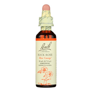 Bach Flower Remedies Essence Rock Rose - 0.7 Fl Oz - J C Herbal Products