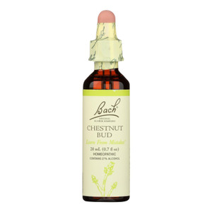 Bach Flower Remedies Essences Chestnut Bud - 0.7 Fl Oz - J C Herbal Products