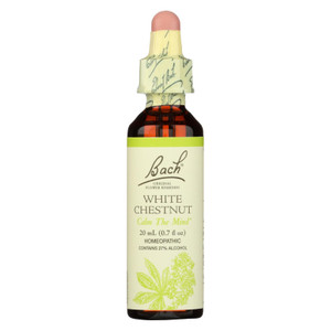 Bach Flower Remedies Essence White Chestnut - 0.7 Fl Oz - J C Herbal Products