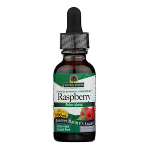 Nature's Answer - Raspberry Leaf Alcohol Free - 1 Fl Oz - J C Herbal Products