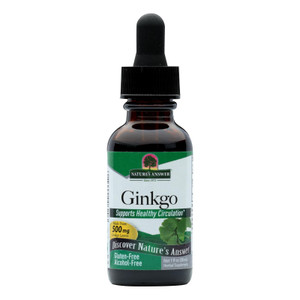 Nature's Answer - Ginkgo Leaf Alcohol Free - 1 Fl Oz - J C Herbal Products