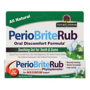 Nature's Answer - Periorub - 0.5 Oz - J C Herbal Products