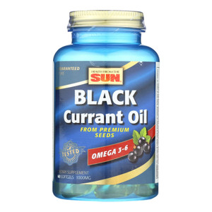 Health From The Sun Black Currant Oil Dietary Supplement - 1 Each - 60 Sgel - J C Herbal Products