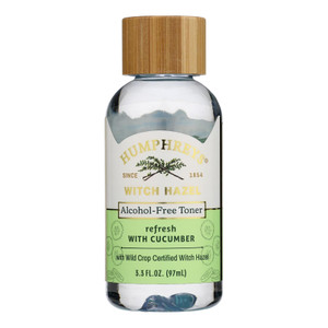 Humphreys Homeopathic Remedies - Witch Hazel Toner Af Cucu - Case Of 12-3.3 Fz - J C Herbal Products