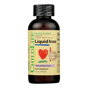 Childlife Essentials - Supp Ntrl Iron Berry Lquid - 1 Each-4 Fz - J C Herbal Products