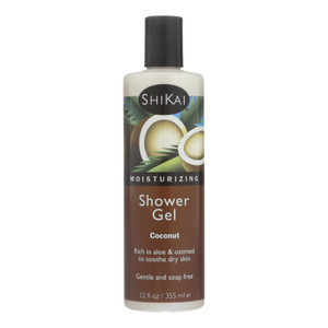 Shikai Products Shower Gel - Coconut - 12 Oz Shikai Products Shower Gel - Coconut - 12 Oz