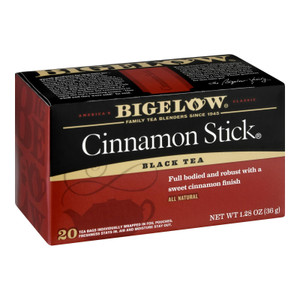 Bigelow Tea Cinnamon Stick Black Tea - Case Of 6 - 20 Bags - J C Herbal Products