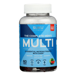 Suku Vitamins - Gummy Complete Mens Multi - 1 Each-60 Ct - J C Herbal Products