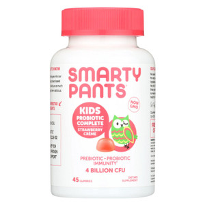 Smarty Pants Strawberry Creme Kids Probiotic Complete Dietary Supplement - 1 Each - 45 Ct - J C Herbal Products