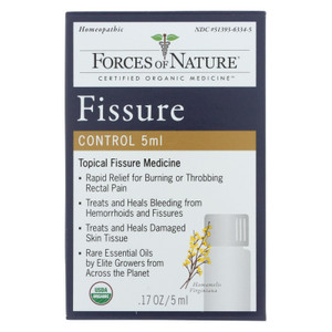 Forces Of Nature - Fissure Control - 1 Each - 5 Ml - J C Herbal Products